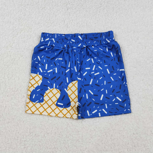 SS0640  Baby Boys Hot Blue Drip Team Shorts Bottom  D 925