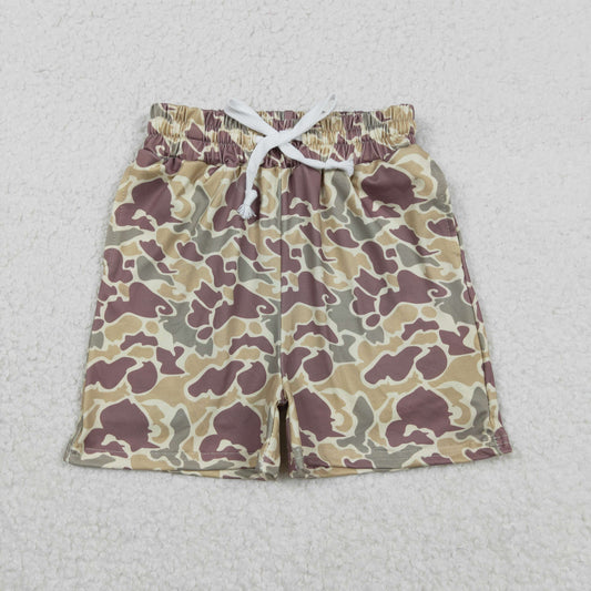 SS0696 Baby Boys Southern Khaki Camo Pockets Shorts Bottoms  D 1208