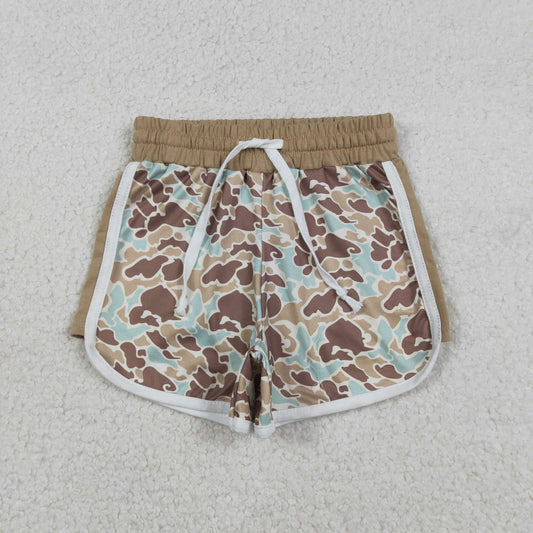 Baby Girls Southern Green Khaki Camouflage Shorts Bottom Baby Clothing Accessories
