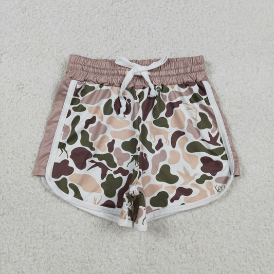Baby Girls Camo Hunting Shorts Southern Ducks Dogs Deer Print Bottoms for Little Girls Baby Girl's Camouflage Clothing