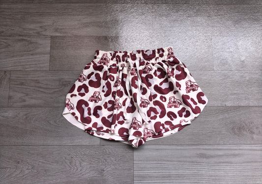 Pre order state bulldog active athletic butterfly shorts