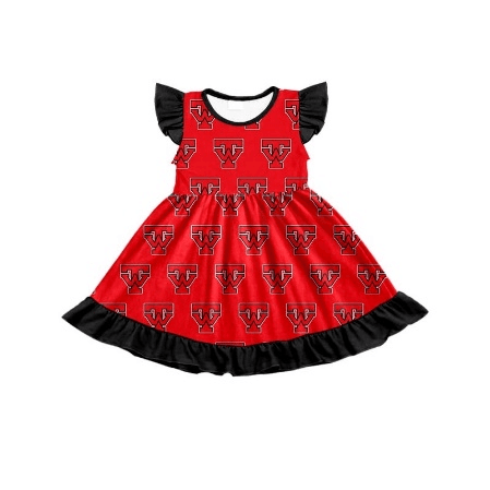 Custom baby girl dress MOQ3