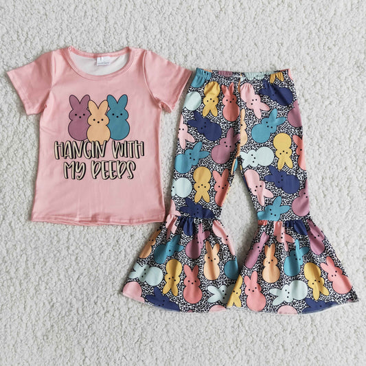 holiday easter pink girl’s clothing outfit