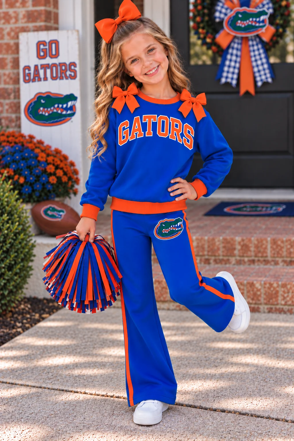 MOQ 5 one items TAT 7-8weeks football team girl outfit