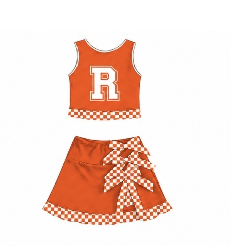 Custom order Kinsey bow skort set