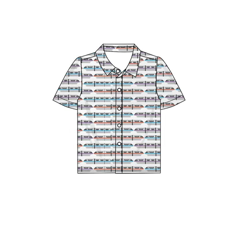 Custom style Sara boys button down shirt and men’s shirt