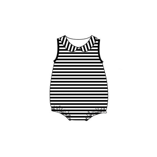 Custom order black white stripes bubble