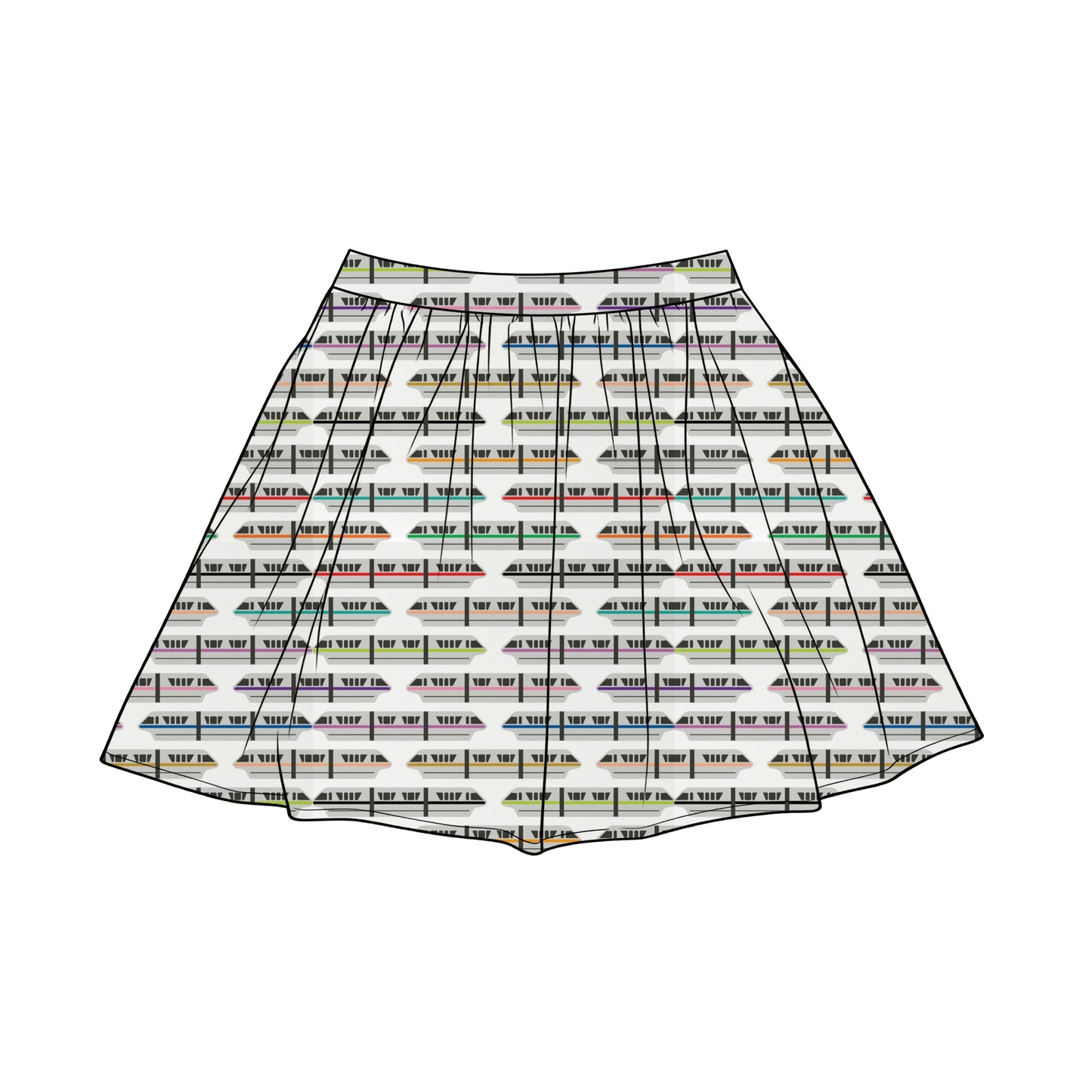Custom order Sara adult yoga skirt