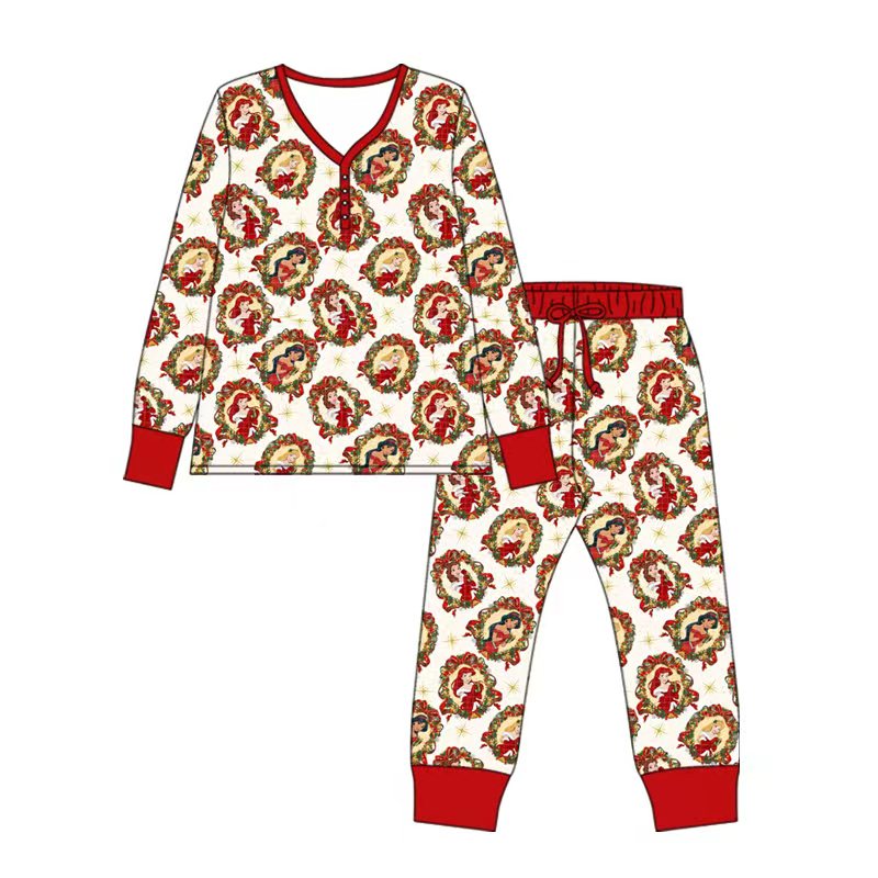 MOQ 30 Jennifer bamboo princess women pj set