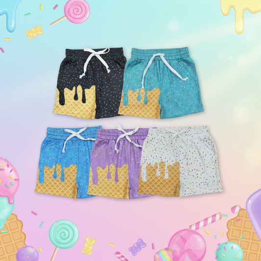 sprinkle ice cream boy shorts