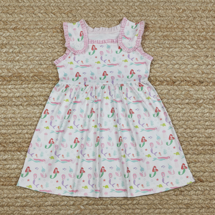 sleeveless mermaid dress