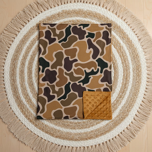 camo blanket