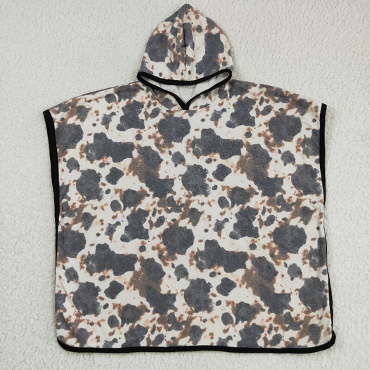 S0328 Cow Print Swim Towel Cover Ups