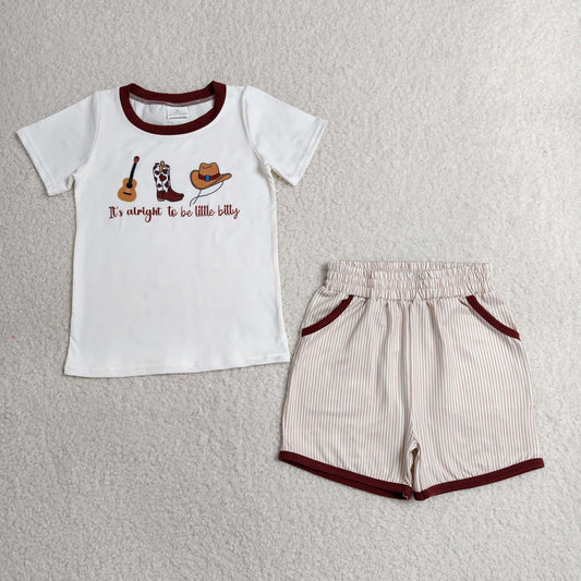 it's alright to be little bitty boy shorts set