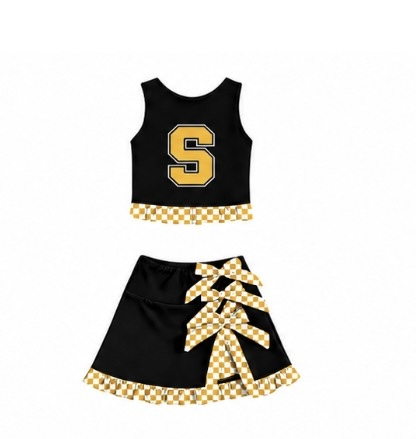 Custom order Kinsey bow skort set