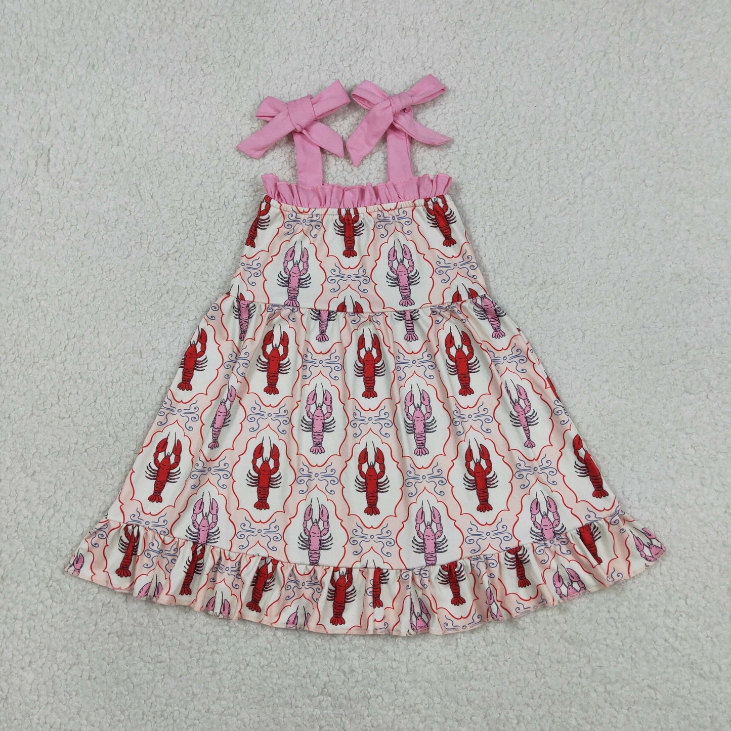strap crawfish dress