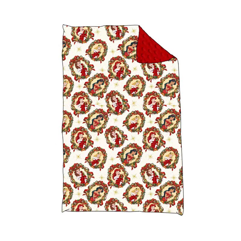 MOQ 30 Jennifer bamboo princess blanket