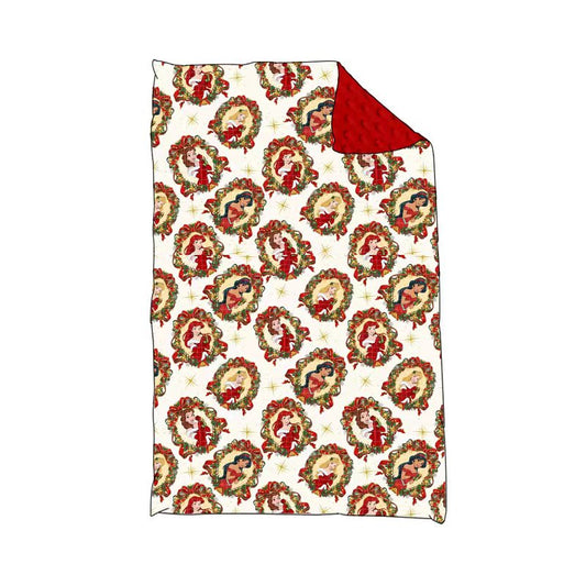 MOQ 30 Jennifer bamboo princess blanket