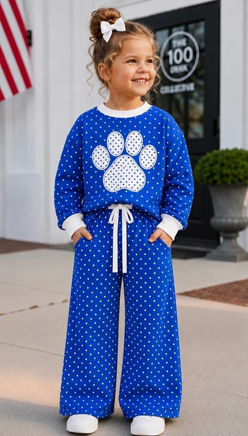 MOQ 5 TAT 6-8weeks 95%cotton 5%spandex school team girls outfit