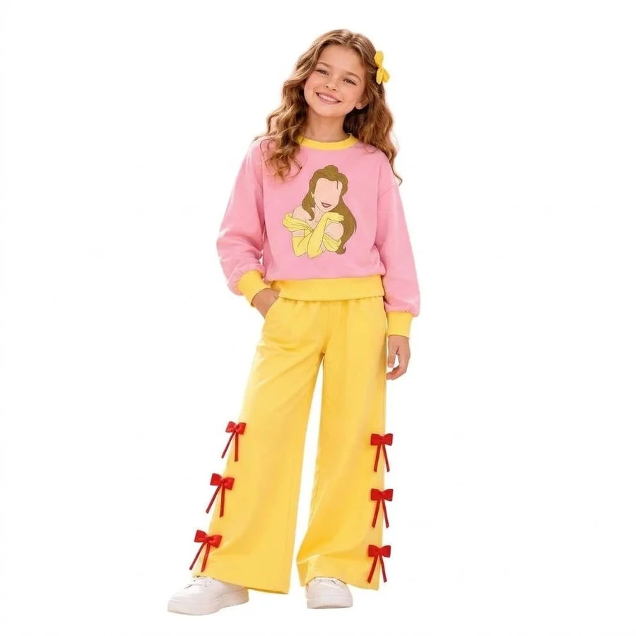 Pre order solid color princess outfit girls clothing