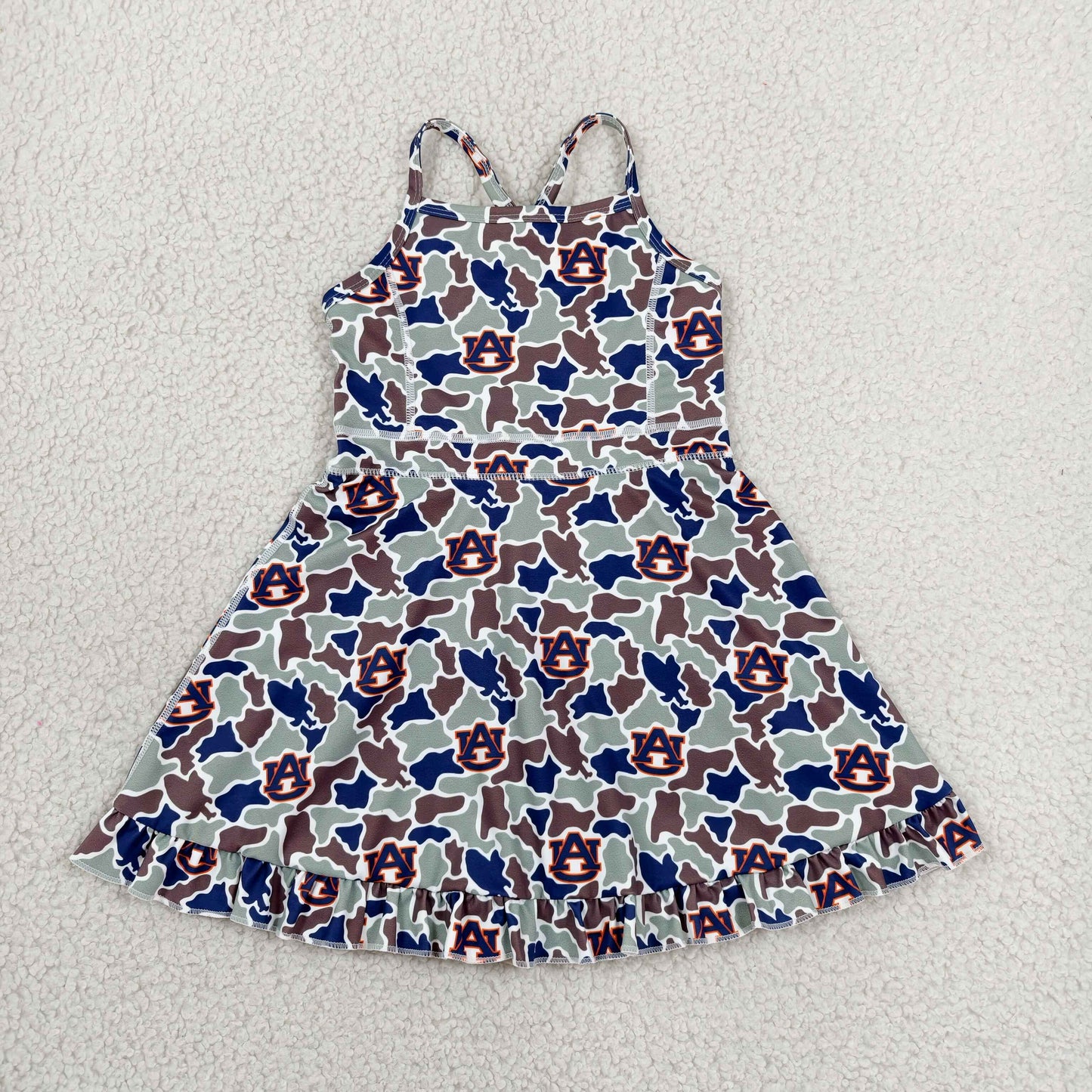 team AU camo athletic skort dress