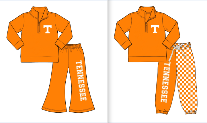 Custom order MOQ 5 TENNESSEE pullover set
