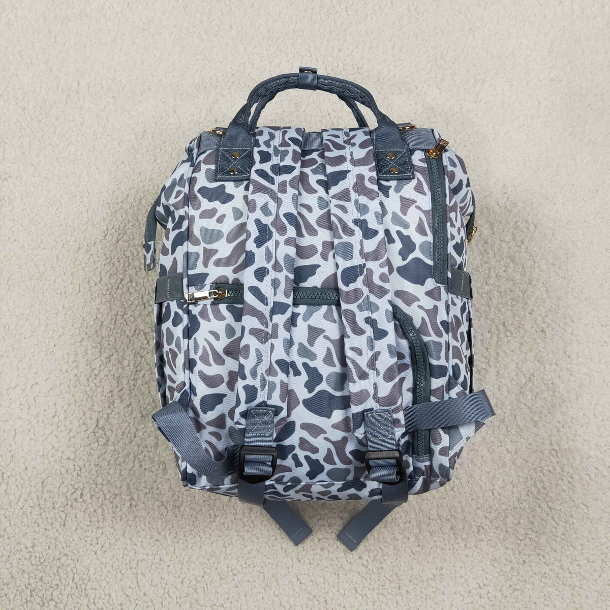 camo diaper backpack for children