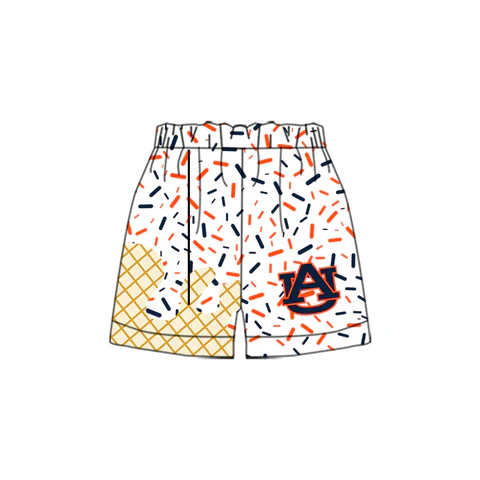 Custom order MOQ 3 school team drip sprinkles boys shorts