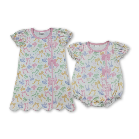 Sibling colorful coquette girl clothes dress and bubble