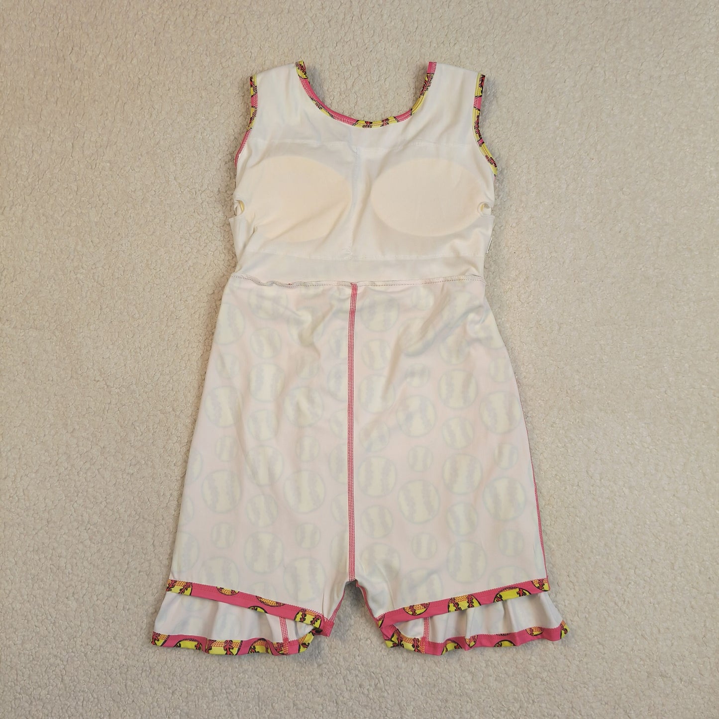 sleeveless softball athletic skort dress