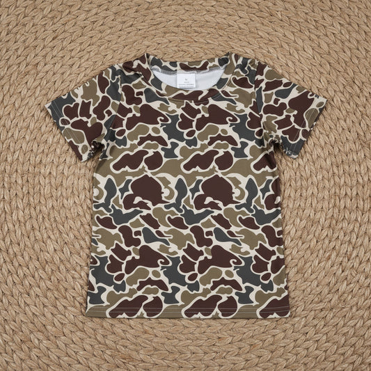 camo tee boys top