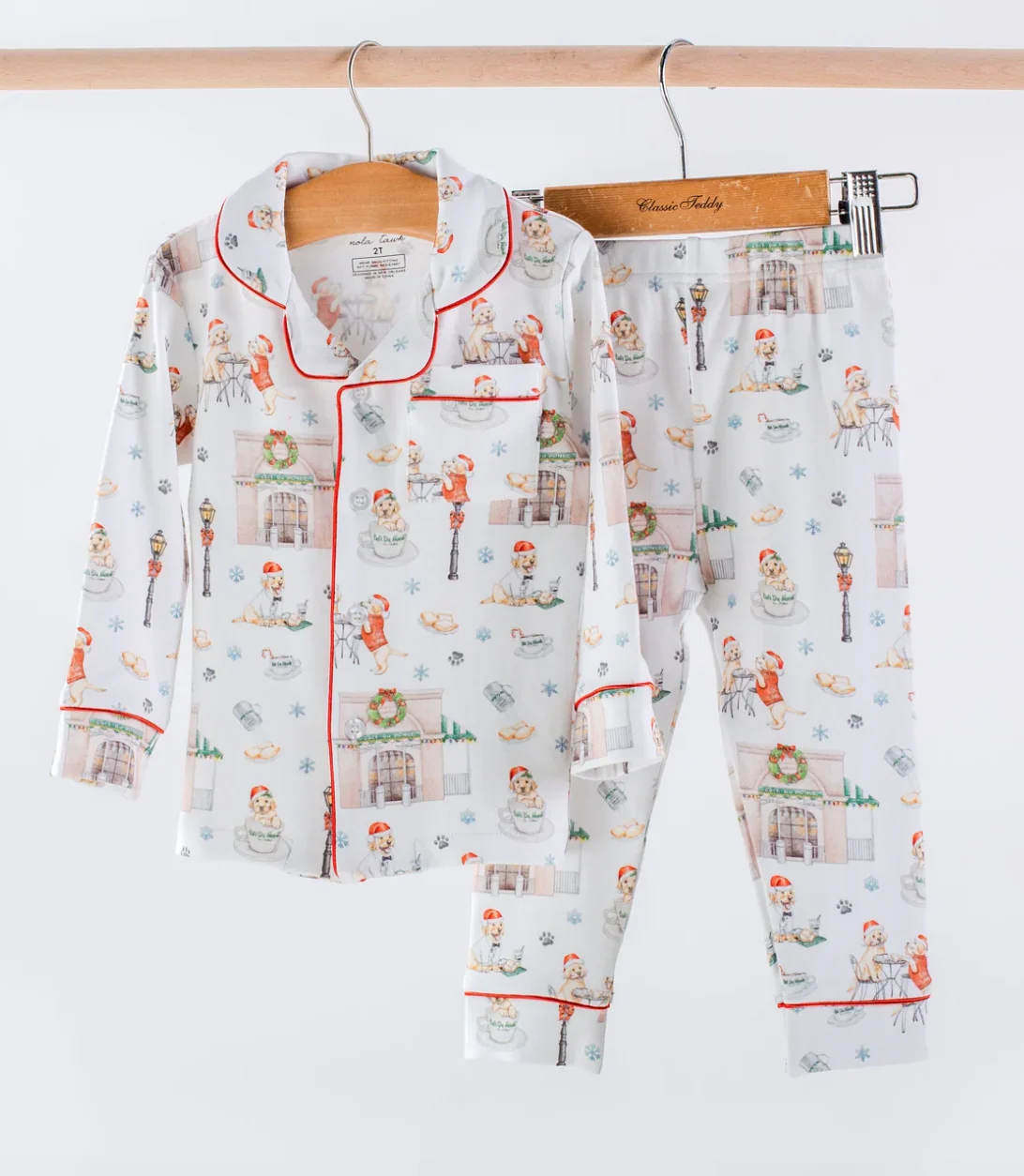 Custom order MOQ 5 Brandi adult christmas pajamas