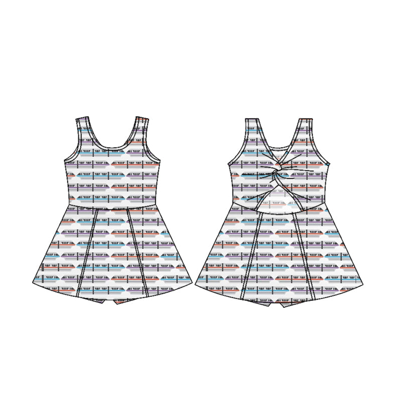 Custom order Sara kids yoga skort dress