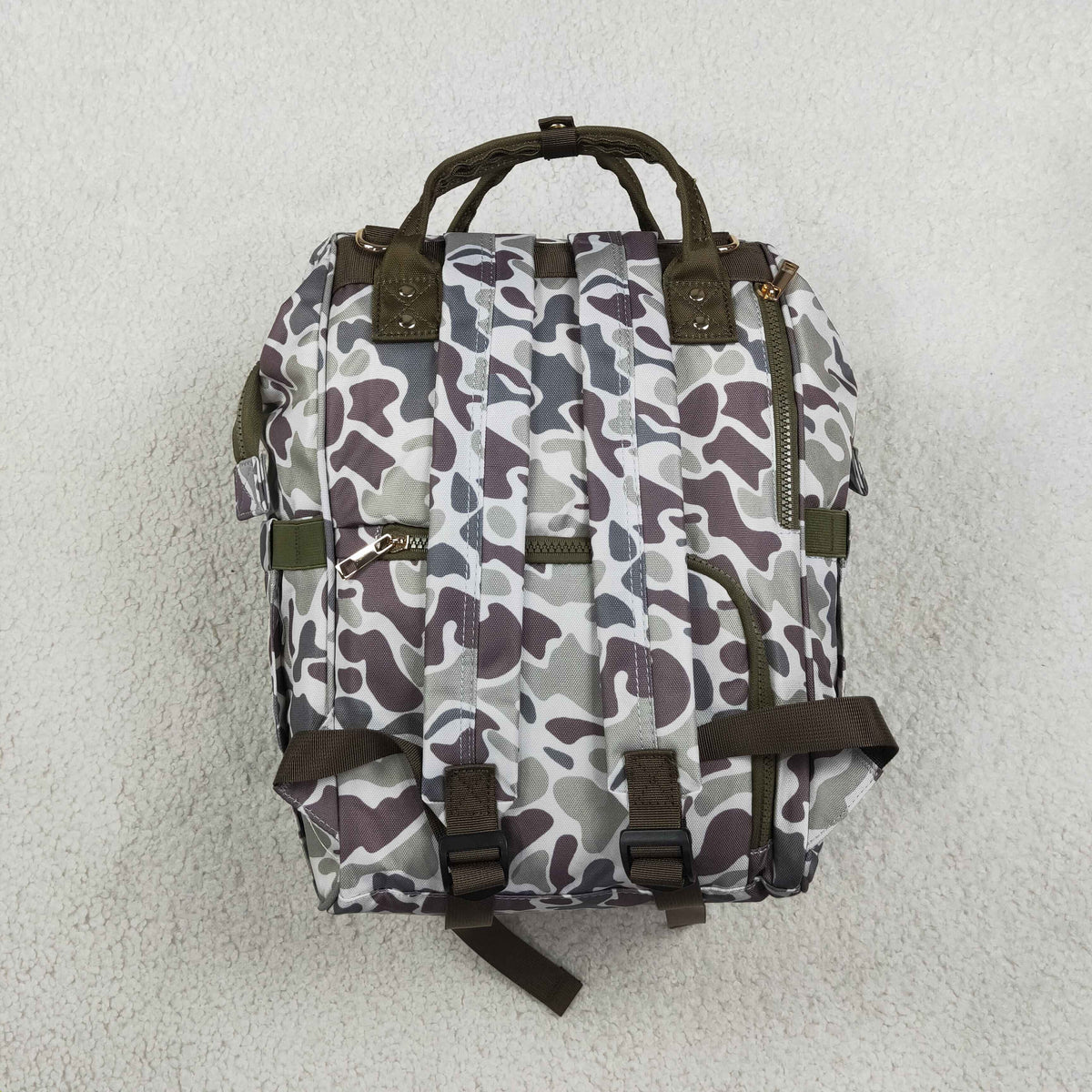 camo diaper backpack for kids