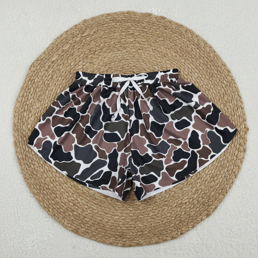 adult women athletic camo butterfly shorts