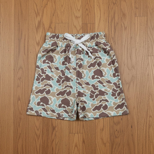 boy camo shorts kids clothing