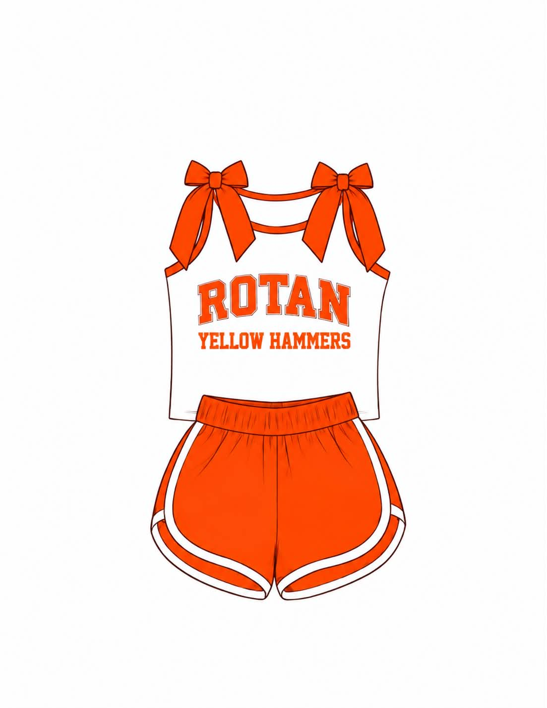 Custom order Kinsey shorts set