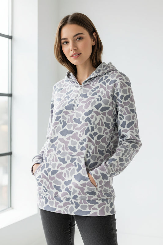 Camo Adult Women Hoodie