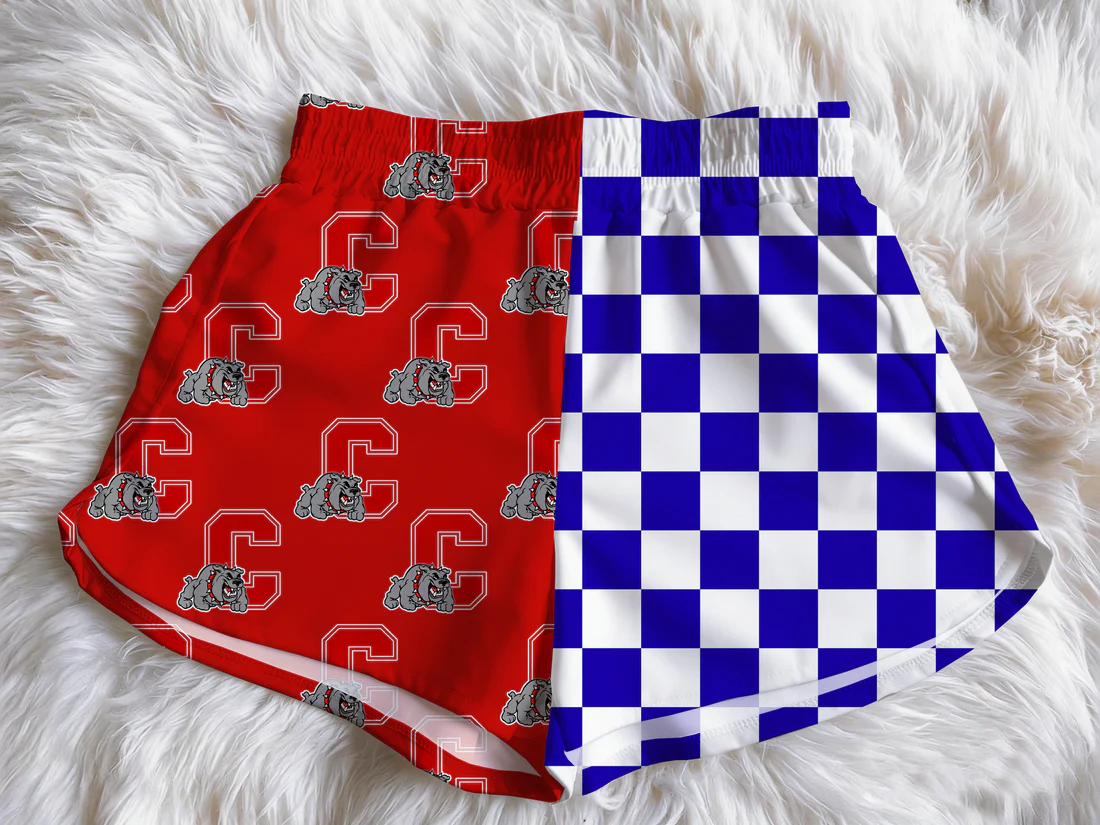 Custom order MOQ 5PCS kids Coahoma spirit shorts