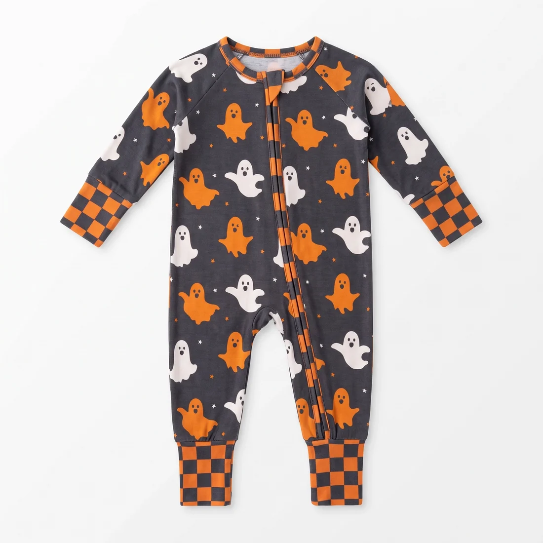 MOQ 8 TAT 7-8weeks custom order Gray Halloween Zippie