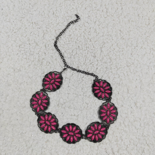 GB0009 rose turquoise belt