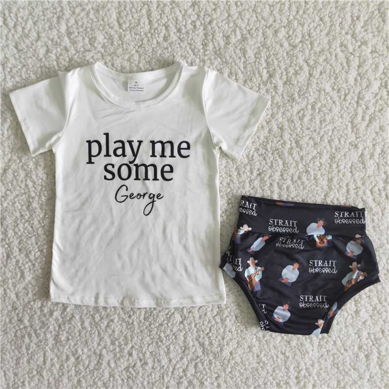 B4-3 Alphabet Guitar Thong Set