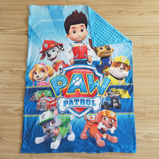 C9-14 cute dog baby blanket