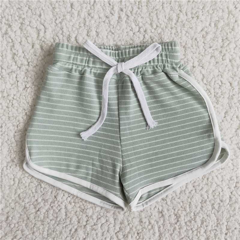 B0-17 Blue Striped Shorts