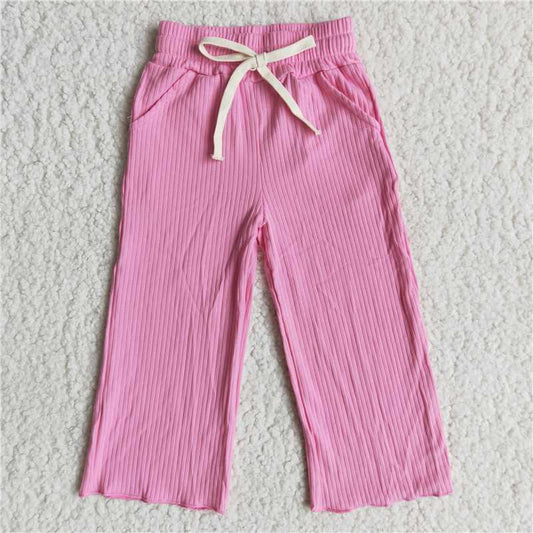 E14-14 Rose Red Pocket Trousers