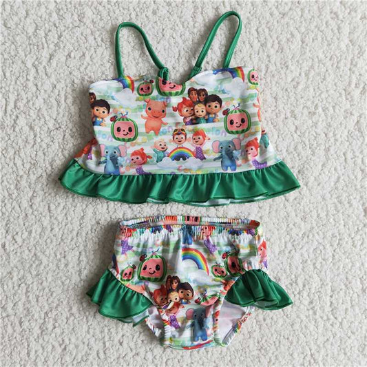E11-20 Girls Swimsuit Set