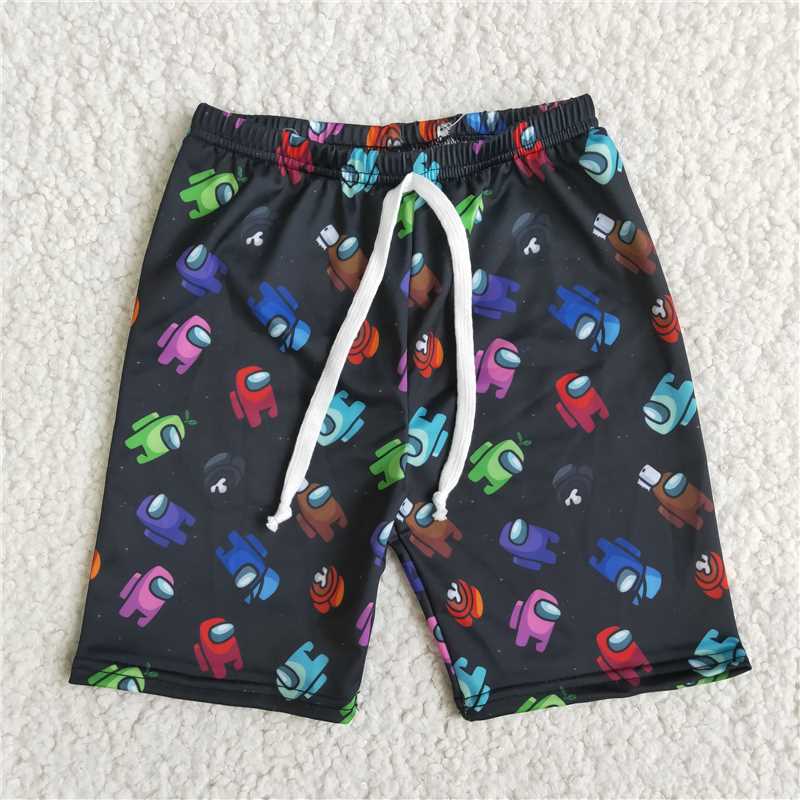 B0-14 Games Boys Swimming Trunks