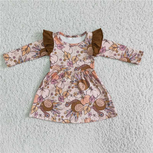 6 A6-11 Turkey Pumpkin Dress D 1101