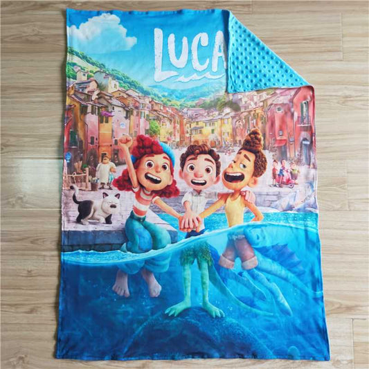 6 B10-13 boy baby blanket