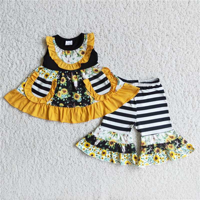 A6-15 Sunflower Stripe Set